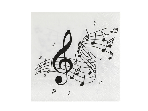 Serwetki papierowe Pięciolinia - 33 cm - 20 szt.