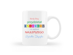 Kubek personalizowany na dzień dziadka - 330ml