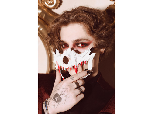 Maska Czacha z Kłami - 16.5x14cm - 1 szt.