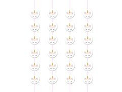 Dekoracja wisząca urodzinowa Jednorożec