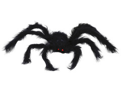 Dekoracja włochaty pająk  - 50 cm - 1 szt.