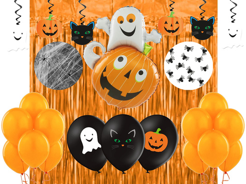 Zestaw Duszek, Kot i Dynia - 75 elementów