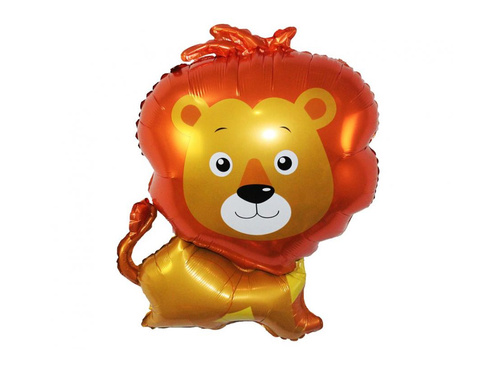 Balon foliowy Lew - 66x48 cm - 1 szt.