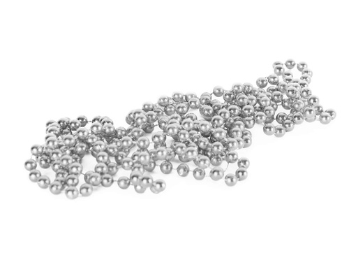 Łańcuch z perełkami srebrny - 8 mm - 1 szt.