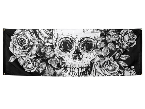 Baner materiałowy Day of the dead - 74 cm x 220 cm - 1 szt.
