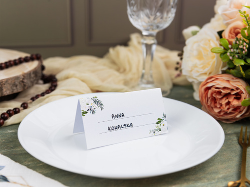 Winietki składane na I Komunię Świętą - 10 szt.