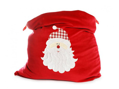 Worek świąteczny na prezenty Mikołaj - 50 x 70 cm - 1 szt.