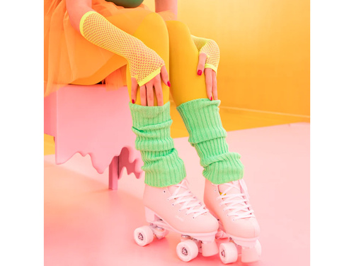 Rękawiczki z żółtej siatki - 24 cm