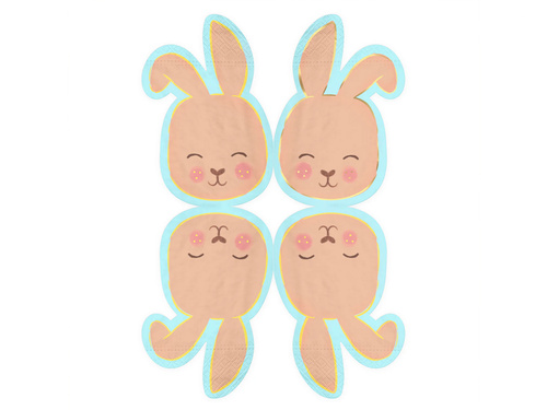 Serwetki Zajączki - 10 szt.