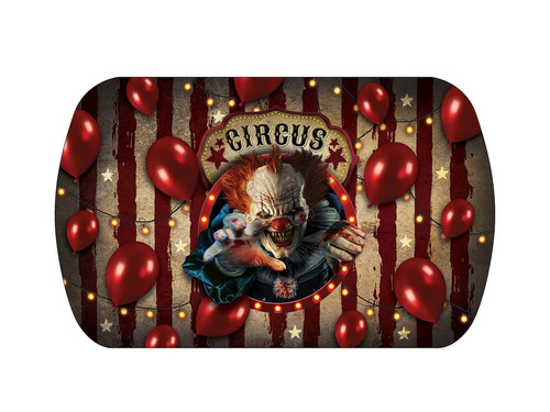 Tacka na Halloween Straszny Klaun - 29 x 15 cm - 1 szt.