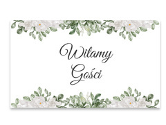 Plakat Weselny - 90x60 cm