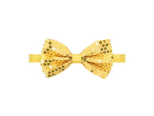 Mucha cekinowa złota - 7 x 12 cm - 1 szt.