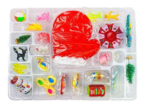 Kalendarz adwentowy z gadżetami