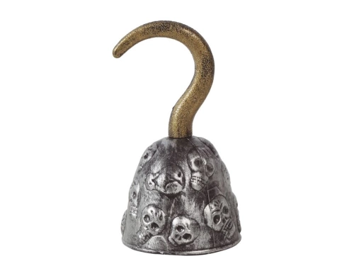 Piracki hak z czaszkami - 1 szt.