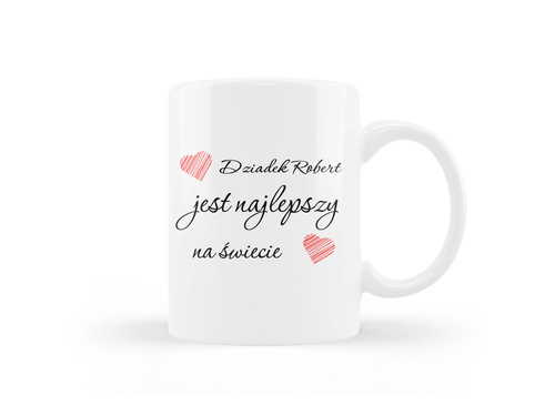 Kubek personalizowany na dzień dziadka - 330ml