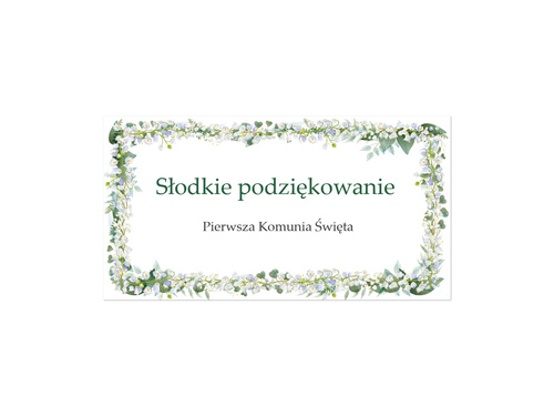 Naklejki na pudełka na ciasto - 30 szt.