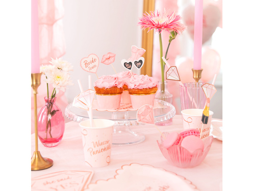 Pikery na muffiny Wieczór Panieński - 6 szt.