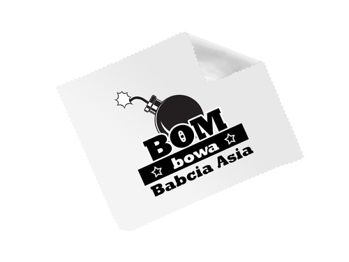 Ściereczka do okularów z imieniem na dzień babci - 1 szt.