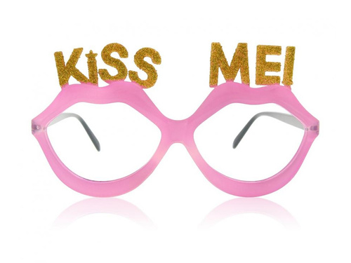 Okulary Kiss Me! - 1 szt.