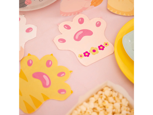 Serwetki urodzinowe Kotki - 32 cm - 12 szt.