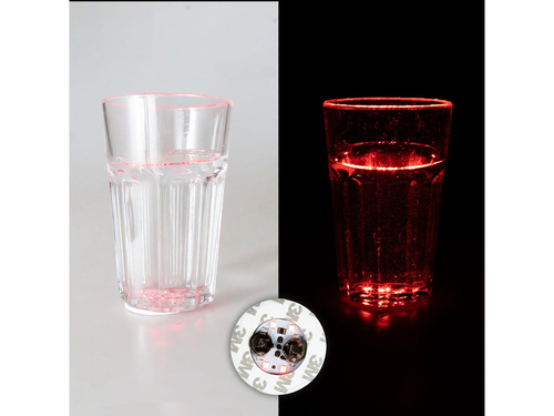 Podświetlenie Led - naklejki do szklanki