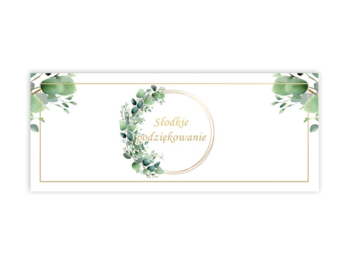 Naklejki na pudełka na ciasto - 8 szt.