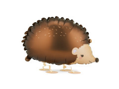 Balon chodzący Jeż -  58x36 cm - 1 szt.