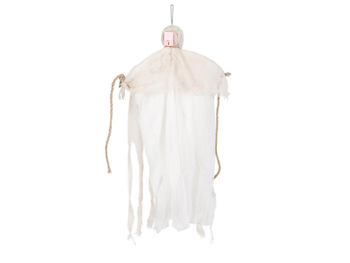 Dekoracja wisząca Biała Zjawa - 55 cm - 1 szt.