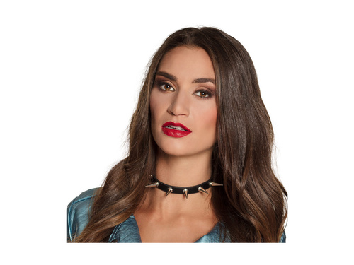 Metalowy naszyjnik Spike Deluxe