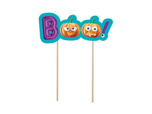 Topper na tort Boo - 1 szt.