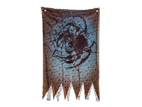 Dekoracja na okno z pająkami na Halloween - 2 szt.