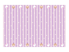 Obrus papierowy urodzinowy Koci domek Gabi - 120 x 180 cm - 1 szt.