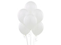 Zestaw balonów lateksowych biało-złoty - małe - 50 szt.