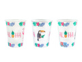 Kubeczki papierowe Aloha Party - 250 ml - 6 szt.