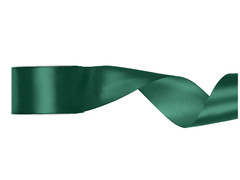 Tasiemka satynowa, butelkowa zieleń, 50 mm/25 m, 1 szt.