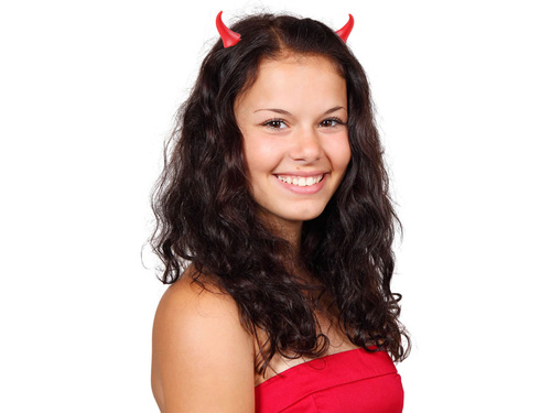 Spinki Rogi diabła - 2 szt.