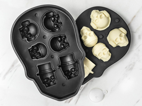 Foremka na lód i czekoladę z lejkiem - Czacha