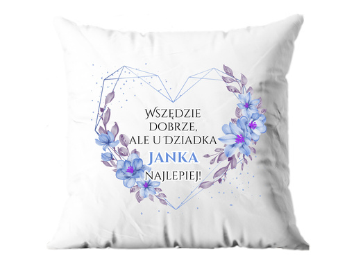 Poszewka personalizowana na dzień dziadka - 1 szt.