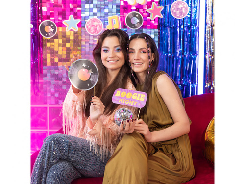 Foto rekwizyty na Sylwestra - 14 szt.