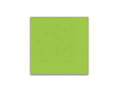 Serwetki 3-warstwowe 33 cm, jasnozielone - 20 szt.