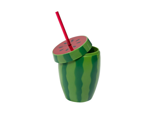Kubek Arbuz ze słomką - 900 ml - 1 szt.