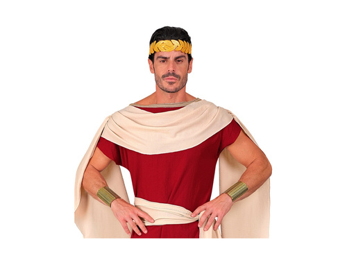 Brązowa bransoletka z kwadratowymi ćwiekami