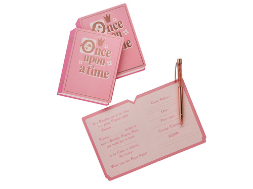 Zaproszenia urodzinowe Baśń o Księżniczce - 10 szt.