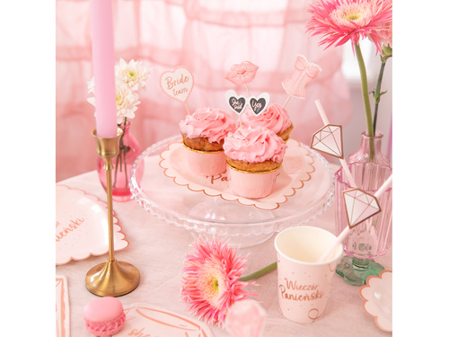 Pikery na muffiny Wieczór Panieński - 6 szt.