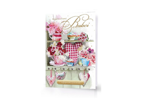 Kartka z kopertą na Dzień Babci - 1 szt.