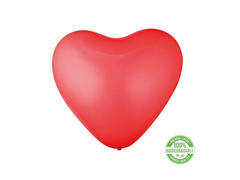 Balony lateksowe czerwone serca - 30 cm - 6 szt.
