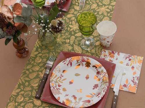 Szklany wazonik eukaliptusowy - 1 szt.