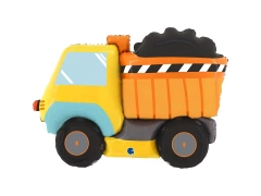 Balon foliowy Wywrotka - 86x61 cm - 1 szt.