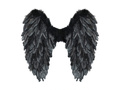 Skrzydła anioła czarne - 50 x 50 cm - 1 szt.