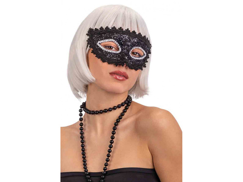 Maska karnawałowa czarna